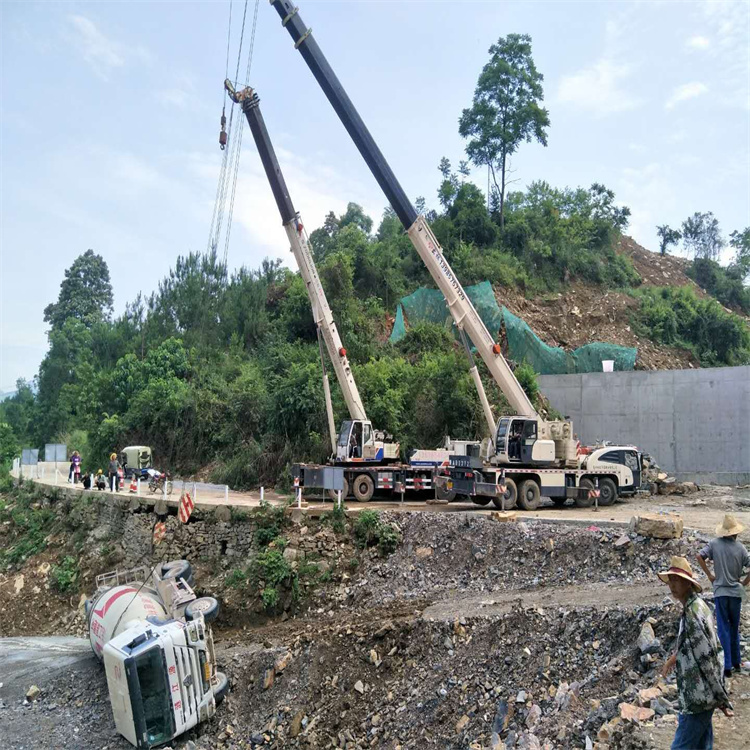 乳源乳源24小时应急道路救援吊装吊装现场实拍